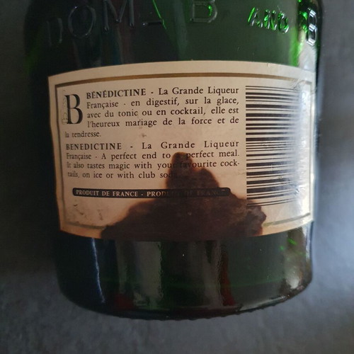 Benedictine liqueur vintage 1980 sealed like new
