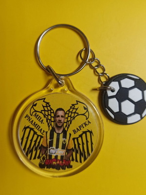 AEK Barnabas Varga Round Keychain new
