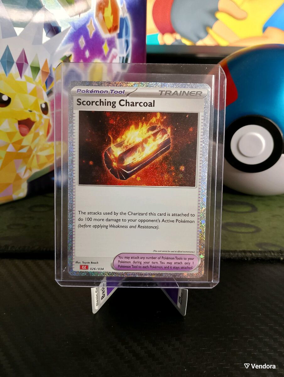 scorching charcoal pokemon card Scorching Charcoal – La Casa del Duelista MX main image 1