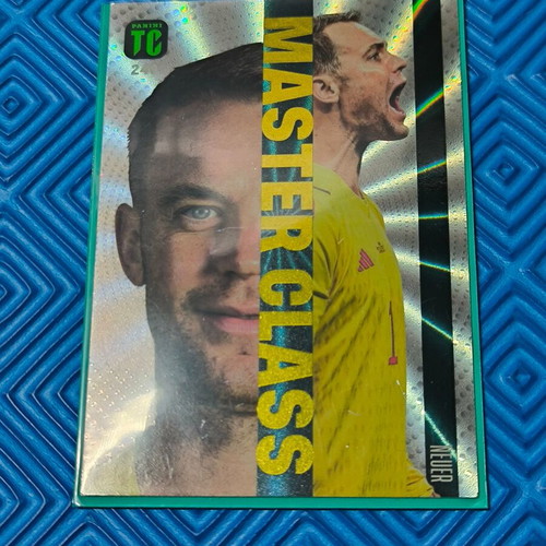 Panini Top Class cards set of 5 like new with sleeves