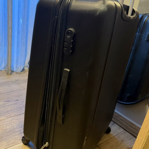 Princess Traveller large suitcase, black, 70x46cm