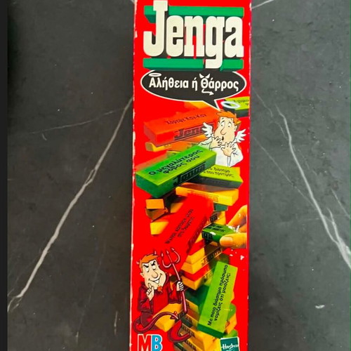 Jenga Truth or Dare game like new