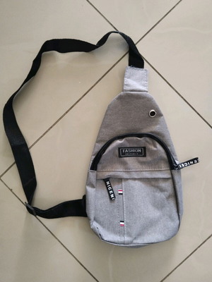 Crossbody bag gray new Fashion Targets Breast Cancer