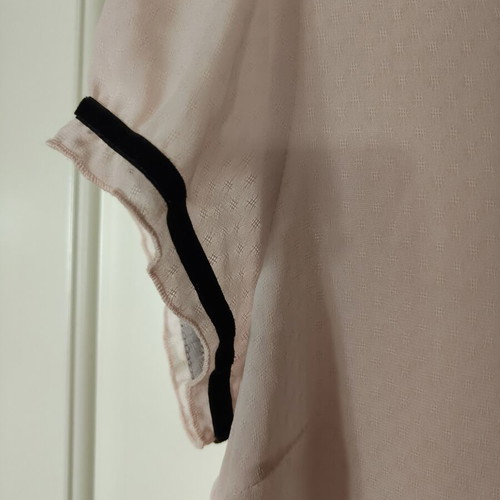 Zara chiffon women's shirt size L like new, pink and black
