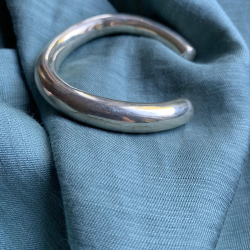 Silver Handmade Horseshoe Bracelet like new, 925 Sterling
