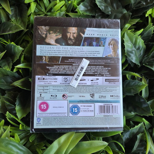 The Matrix Resurrections 4K UHD + Blu-ray