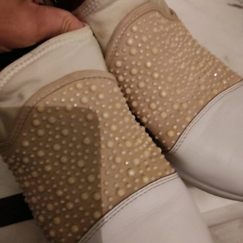 Geox women's shoes size 39 used with anatomical insole beige