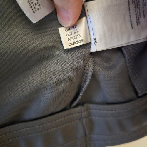 Adidas men's sports jacket like new, gray, size M