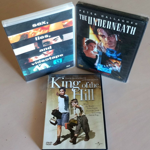 Steven Soderbergh 3 DVD set like new, subtitled romantic thriller