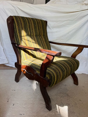 70s armchairs used, set of 2