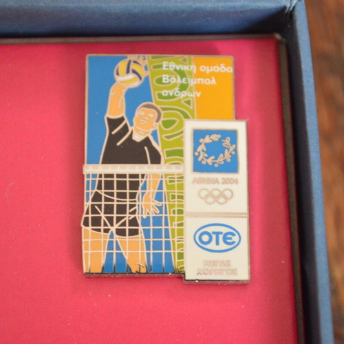 Athens 2004 Olympic Games pin badge collection used