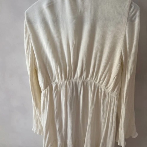 White 22 shirt-coat like new, beige, size S