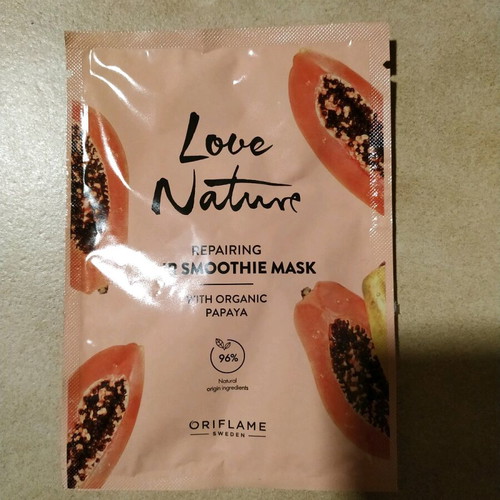 Oriflame body spray and hair smoothie masks new with avocado and papaya