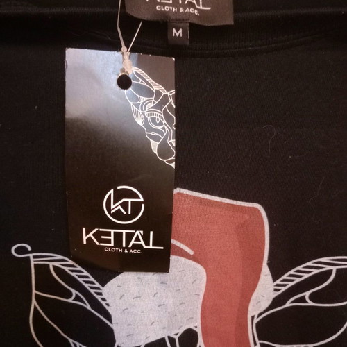KETAL tshirt special edition new, size M, black