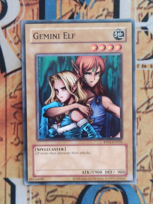 Gemini Elf κάρτα Yu-Gi-Oh! σαν καινούργιο
