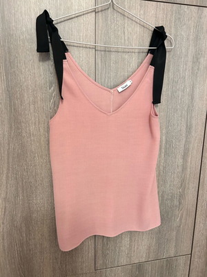 Toi&Moi Pink Women's Top with Shoulder Ties like new, Size S