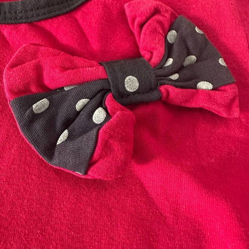 Dr. Moda girls dress like new, size 4–5 years, red