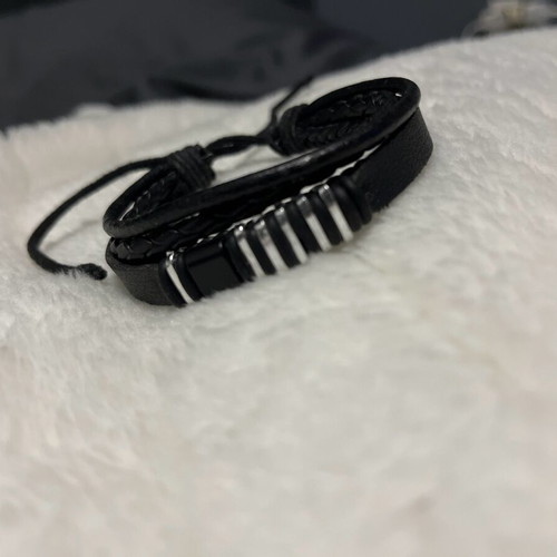 Unisex bracelets 4 in 1, new, black