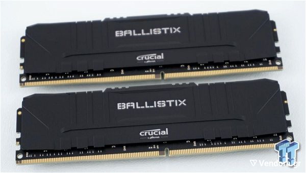  polisi RAM Crucial Ballistix 3600 MHz DDR4 DRAM (2x8GB) CL16 Black