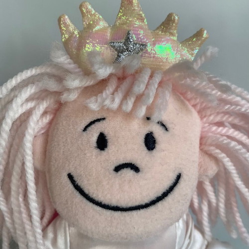 Jellycat Jingle Fairy plush toy pre-owned, 30-31 cm, white and pink