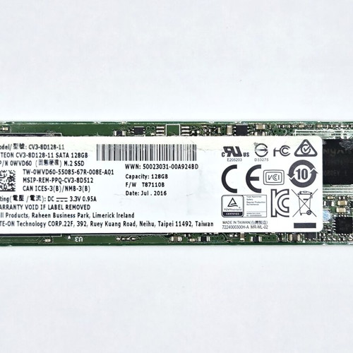 Lite-On CV3-8D128-11 128GB M.2 SATA SSD like new
