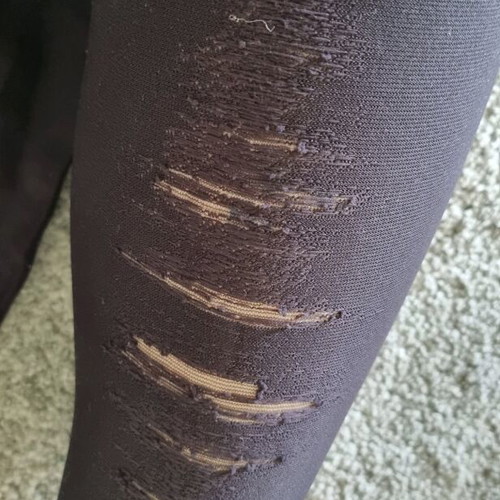 Calzedonia black tights, 2 pieces, one new and one used