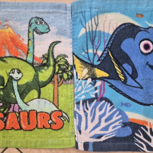 Cotton hand towels pack of 6, 30x30 cm, like new