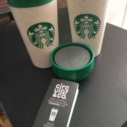 Starbucks cups new, set of 2