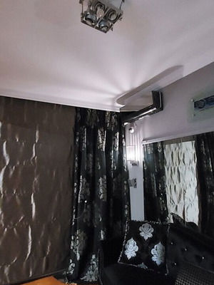 Custom Made ceiling light with 4 adjustable spotlights