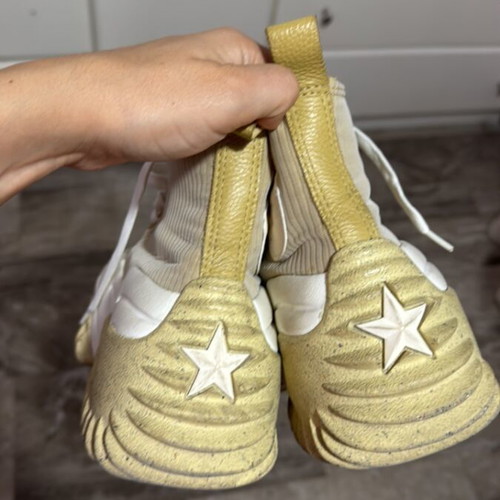 All Star sneakers used, size 38, beige, About you