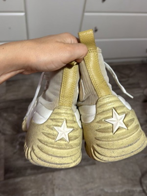 All Star sneakers used, size 38, beige, About you
