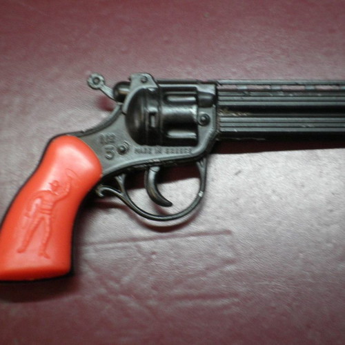 Vintage Greek toy gun PILAZ No3 "SUPER GUN" in good condition