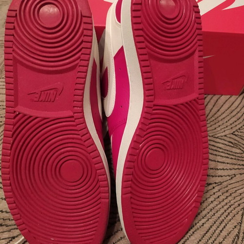 Nike Court Vision Lo athletic shoes new, red and white, size 42.5