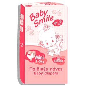 Βρεφικές πάνες baby smile Νο 2