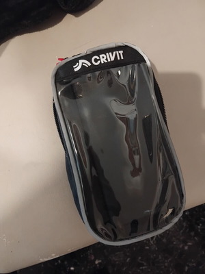 Crivit phone case used for bike or scooter with transparent cover