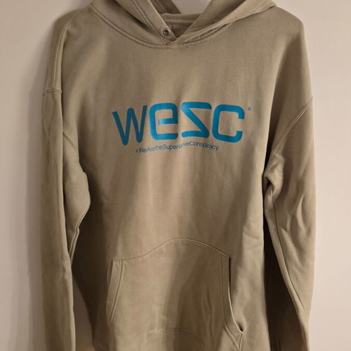 Wesc Hoodie vintage 00s used, Large/Extra Large, beige