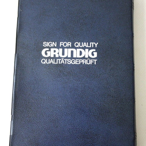 Vintage Grundig System Video 2000 Tape Cassette VCC 240 new 2x2h