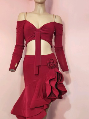 Danceandsway dance dress new, red, size M