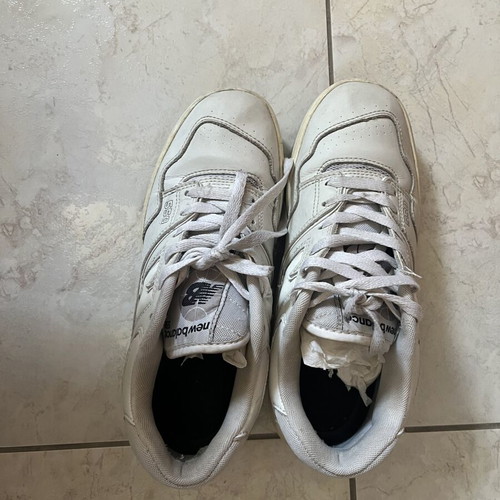 New Balance 550 sneakers used, size 38, white and grey