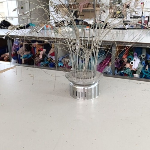 Ceiling light inox like new