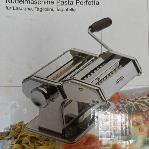 Pasta Machine Manual Stainless Steel new