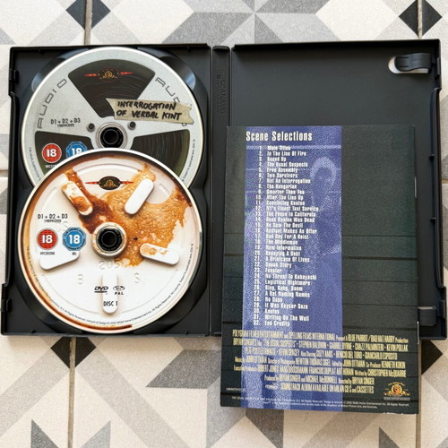 The Usual Suspects DVD special edition, like new, English subtitles