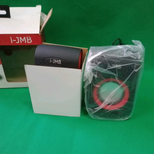 i-JMB speakers used, USB powered stereo 3.5mm input
