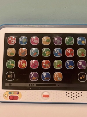 Fisher Price βρεφικό laptop-tablet σαν καινούργιο με μουσική και ήχους στα ελληνικά