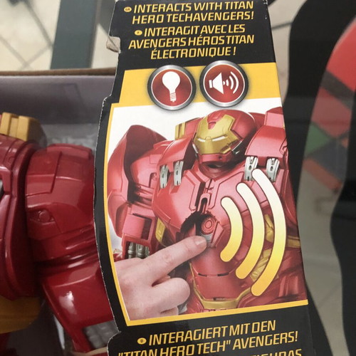 Hulkbuster 14” Big Interactive Figure Avengers Age of Ultron new in box