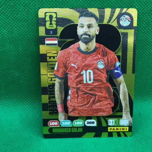 M. Salah Golden Baller Panini FIFA World Cup 2026 κάρτα καινούργια