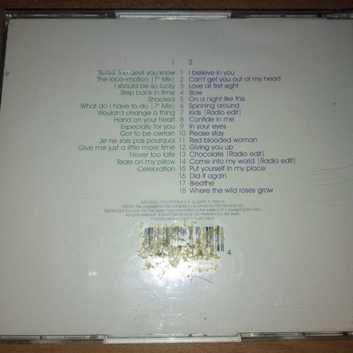 Kylie Minogue CDs Ultimate Kylie and Kylie X used, pack of 2