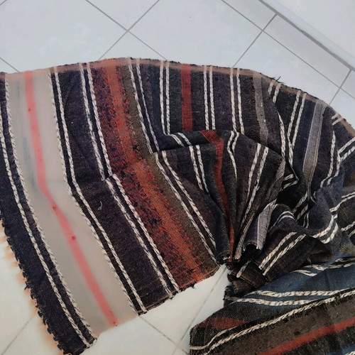 Woven traditional handmade rug new 215x65 cm