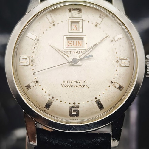 Vintage Wittnauer Automatic Day-Date 17J AXA 1468N watch