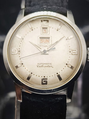 Vintage Wittnauer Automatic Day-Date 17J AXA 1468N watch